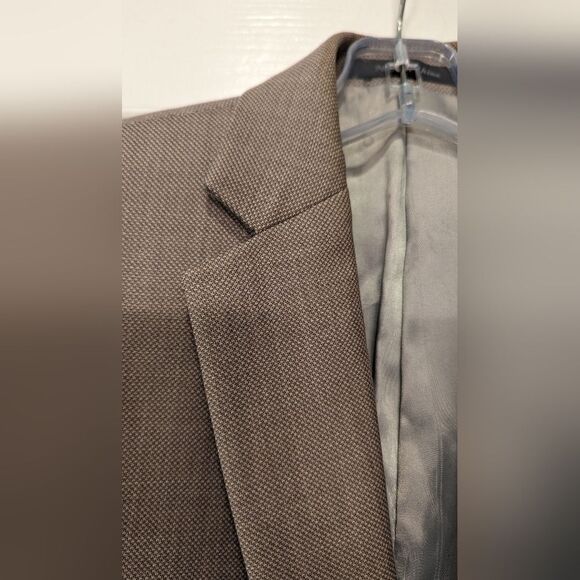 Calvin Klein men's 100% wool 2 button classic fit sports coat jacket blazer 40L - Picture 8 of 10